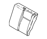 LR002052 - Body: Seat Back Pad for Land Rover: LR2 Image