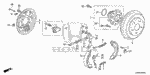 43171S04013 - Chassis: SPRING A, BRAKE SHOE RETURN for Honda Image