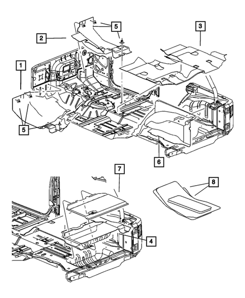 Carpet for 2007 Jeep Wrangler #0