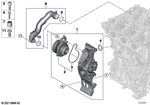 11518631940 - Engine: Coolant Pump with Support for BMW Image