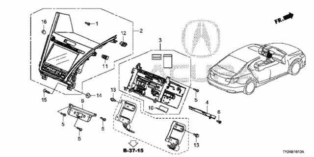 Audio Unit for 2015 Acura RLX #0