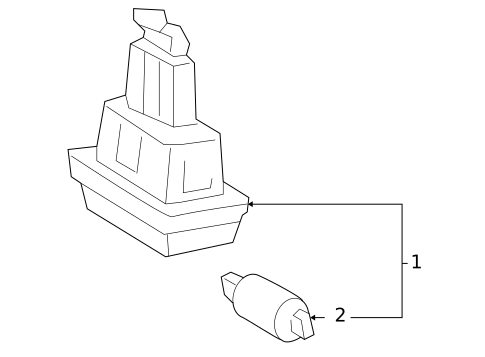 License Lamps for 2010 Mercedes-Benz SLK55 AMG #0