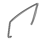 MR790829 - Body: Surround Weather-strip for MITSUBISHI Image
