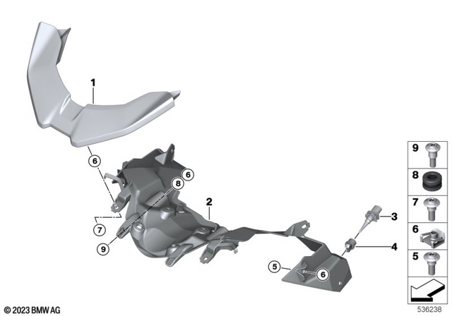 65816936953 - : Outside Temperature Sensor for BMW-Motorrad Image