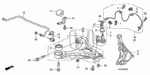 42521SNA003 - Chassis: CLAMP, FR. WIRE for Honda Image