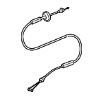 4F0837085A - : Door Latch Cable for Audi: A6, A6 Quattro, S6 Image