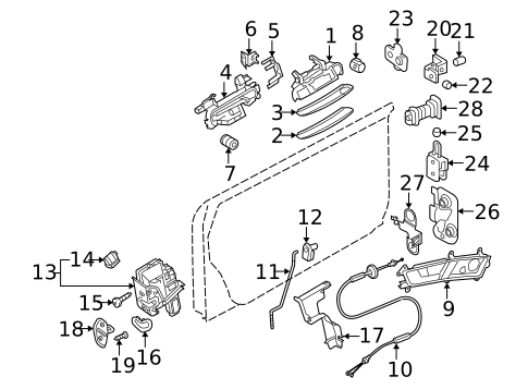 Front Door for 2009 Audi A6 #0