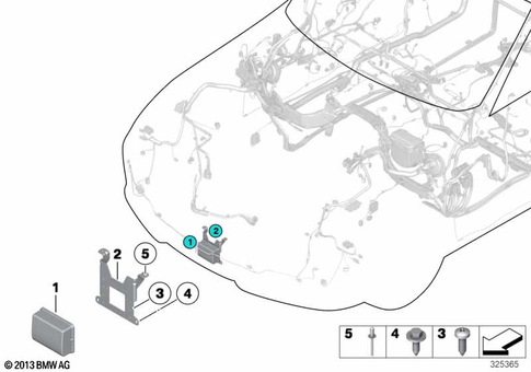 Sensors for Driver Assistance Systems for 2014 BMW 428iX #0