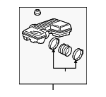10397251 - Engine: Resonator for Chevrolet: Colorado | GMC: Canyon | Hummer: H3 Image image