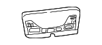 9483146 - : 1998-2002 Volvo Map Lamp Assembly for Volvo: C70, S70, V70 Image