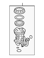 17048TK5A00 - : Fuel Filter for Honda: Accord Crosstour, Crosstour Image