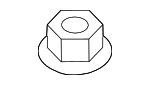 7147266441 - Body: Bumper Impact Bar Nut for BMW Image