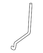 5F9Z7426460A - Body: Handle Rod for Ford Image