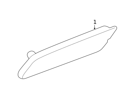 Side Marker Lamps for 2019 Porsche Cayenne #0