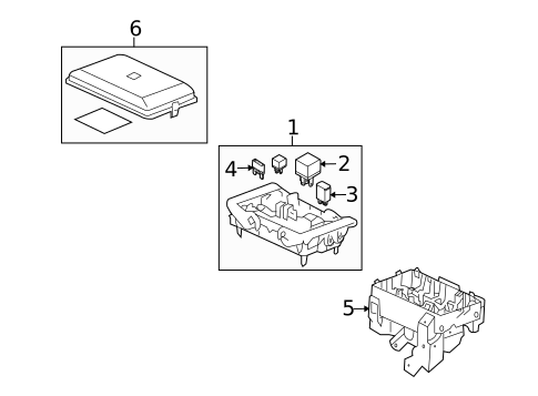 Flasher Units, Fuses, & Circuit Breakers for 2009 Hummer H2 #0