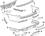 84977780 - : Guide Bracket for Cadillac: Escalade ESV Image