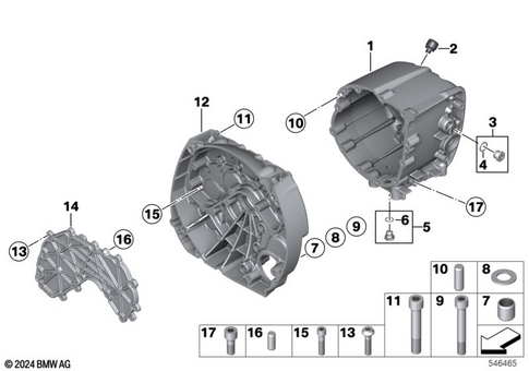 Housing with Cover for 2024 BMW-Motorrad R 18 Transcontinental #0