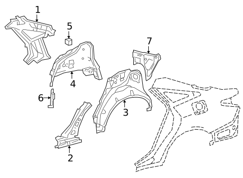 Inner Structure for 2019 Toyota Avalon #0