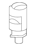 2125450528 - Body: Plug for Mercedes-Benz Image