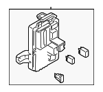 GP9B66730A - Electrical: Fuse &amp; Relay Box for Mazda: 6 Image