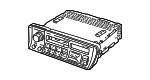 LJD4100ABE - Body: Radio for Jaguar Image