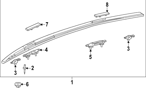 Luggage Carrier for 2025 Lexus RX450h+ #0
