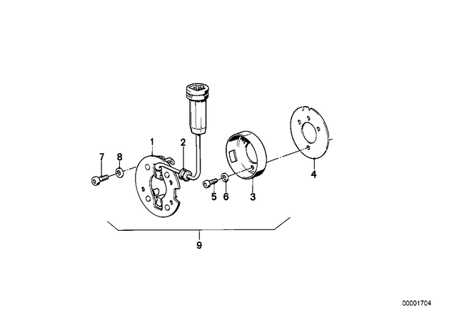 7119919752 - : Fillister-Head Screw - M4X10-8.8 Zn for BMW-Motorrad Image