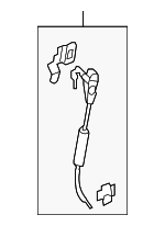 72185SNAA01 - Body: Cylinder &amp; Keys for Honda: Civic Image