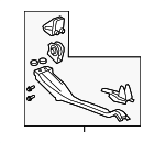 ZZEA39800 - Engine: Cross-Member for Mazda Image