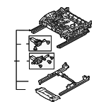4K0881106K - Body: Cushion Frame for Audi Image image