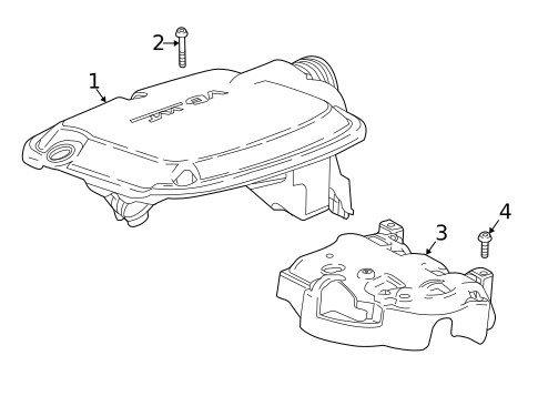 Engine Appearance Cover for 2019 Chevrolet Colorado #0