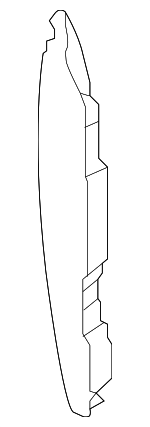 84132D2000 - : Rear Insulator for Genesis: G90 Image