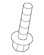 1125406206B - Body: Fender Liner Bolt for Genesis: Electrified G80, Electrified GV70, G70, G80, G90, GV60, GV70, GV80, GV80 Coupe | Hyundai: Accent, Azera, Elantra, Elantra Coupe, Elantra GT, Equus, Genesis, Genesis Coupe, Ioniq, Ioniq 5, Ioniq 6, Kona, Kona Electric, Kona N, Palisade, Santa Cruz, Santa Fe, Santa Fe Sport, Santa Fe XL, Sonata, Tiburon, Tucson, Veloster, Veloster N, Venue Image