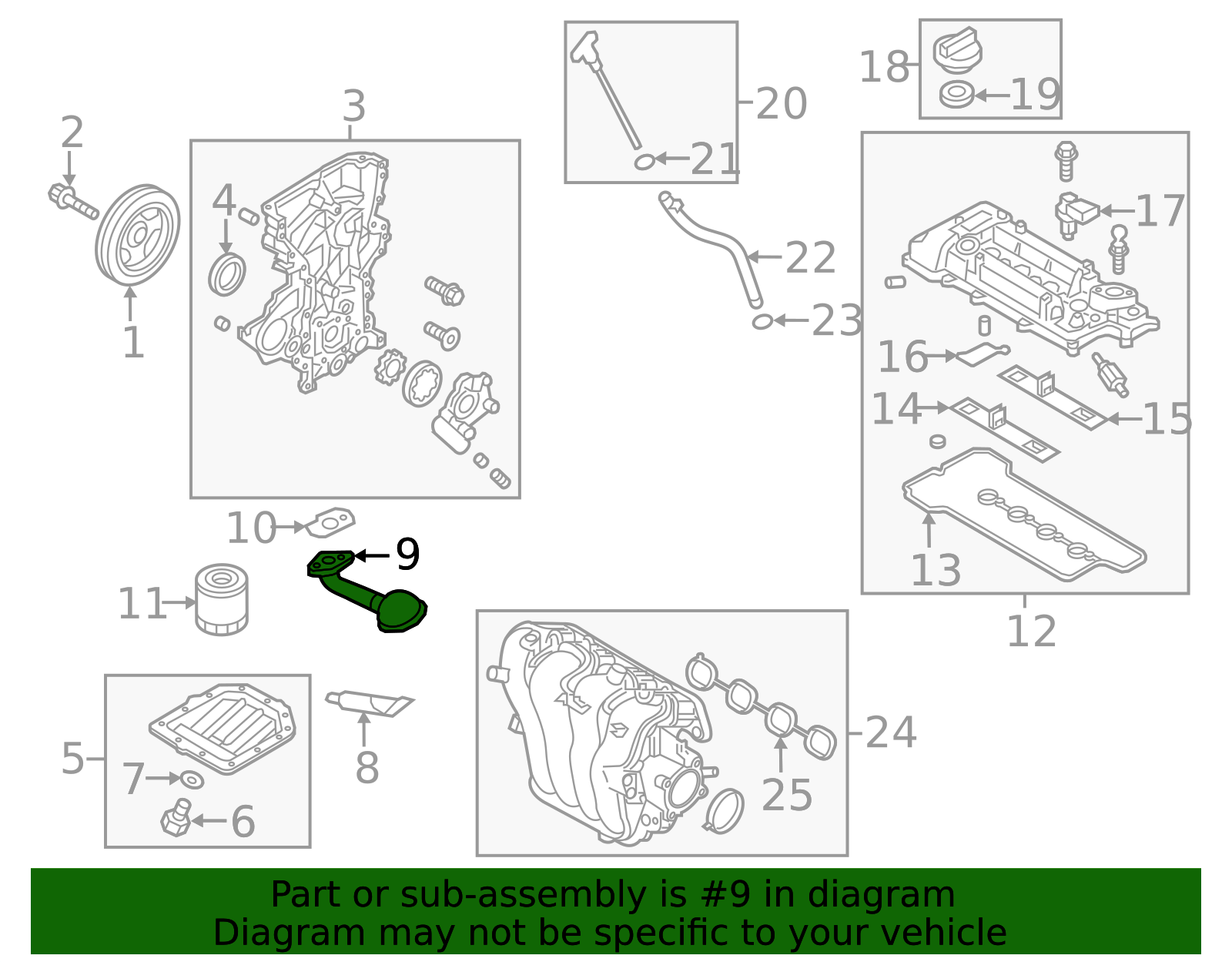 2013-2021 Hyundai Oil Pick-Up 26250-2B700 | MotorMotor