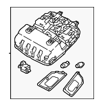 92800D3000YAK - : Overhead Console for Hyundai Image