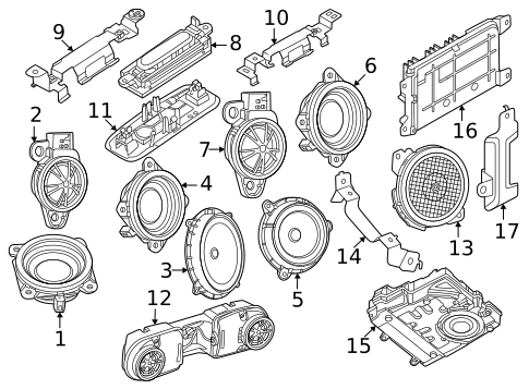 Sound System for 2025 INFINITI QX80 #0