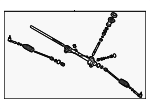 56500GG100 - Steering: Gear Assembly for Kia Image