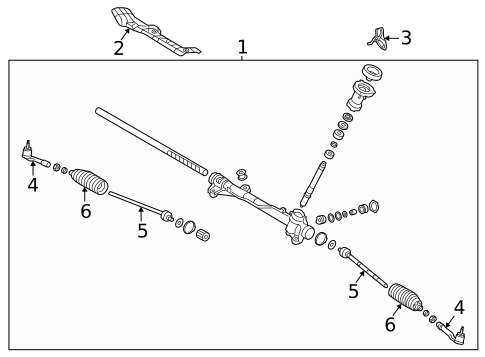 Steering Gear & Linkage for 2025 Kia K4 | OEM Parts Online