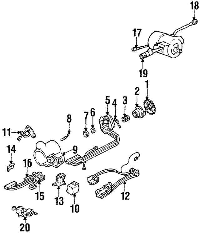 1995967 - Steering: Signal Switch for GM Image