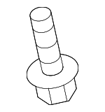 6106319AA - Steering: Heat Shield Screw for Chrysler: 200 | Dodge: Dart | Jeep: Cherokee Image