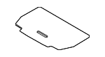 4KE863463CA9 - Body: Cover Panel for Audi: e-tron Quattro, e-tron S, e-tron S Sportback, e-tron Sportback, Q8 e-tron, Q8 e-tron Sportback, SQ8 e-tron, SQ8 e-tron Sportback Image