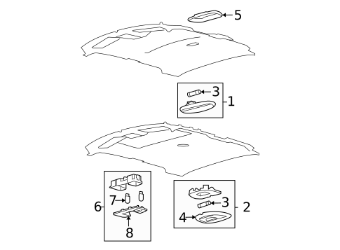 Interior Lamps for 2010 Ford F-150 #0