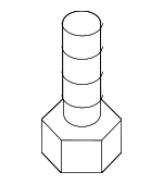 1244105207B - Body: Side Support Screw for Hyundai Image