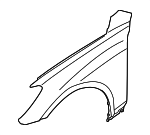 66320B1000 - Body: Fender for Hyundai Image