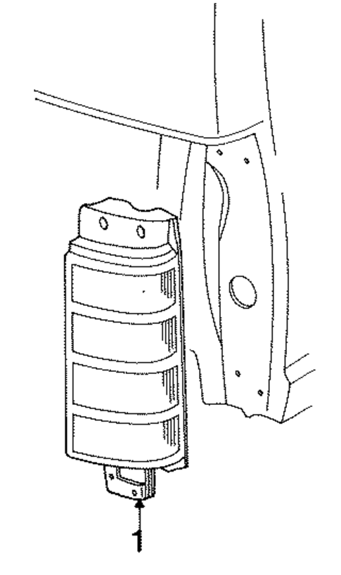 Combination Lamps for 1992 Chrysler Town & Country #0