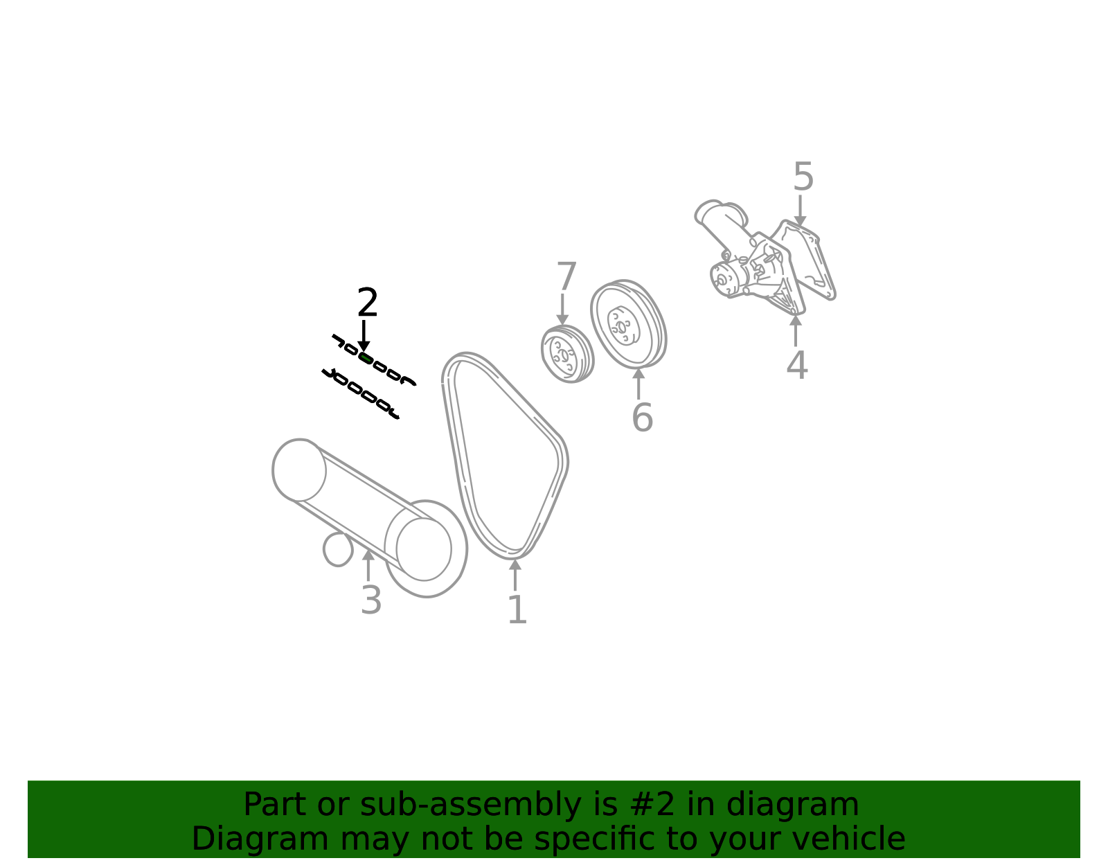 Power Steering Belt 57231-22000 | MotorMotor