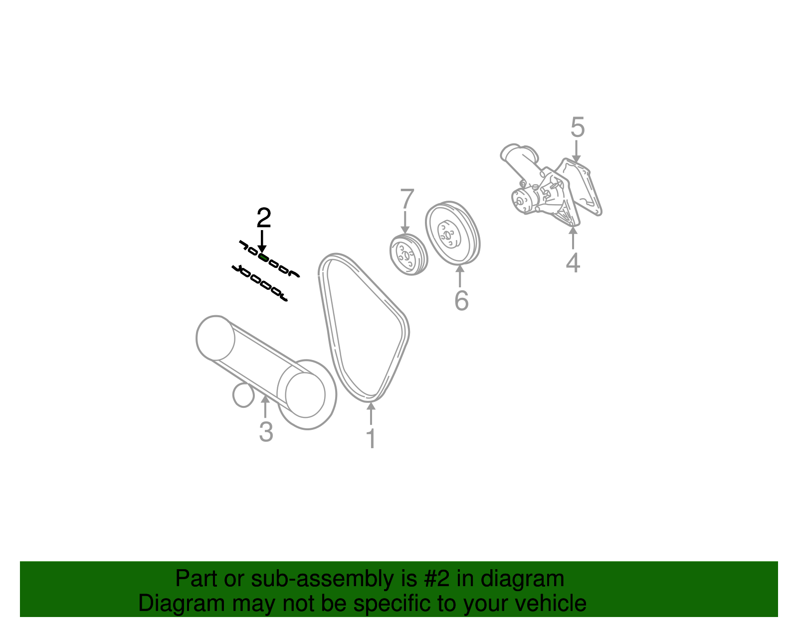 写真 OEM 57231-29100 V Belt 13X665 Rubber Belts for Hyundai Getz