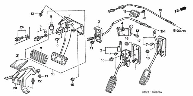 Pedal for 2005 Honda Pilot #0