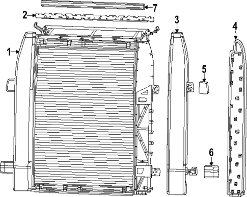 Door & Components for 2025 Ram ProMaster EV #0