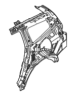 71601TD000 - : Inner Quarter Panel for Hyundai Image